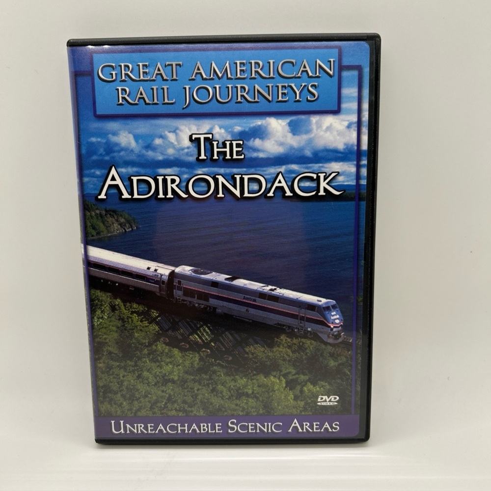 DVD Great American Rail Journeys the Adirondack Acorn Media Train Scenic Travel